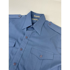 LL Bean Shirt Men's Large‎  Blue Single Needle Tailoring Button Down